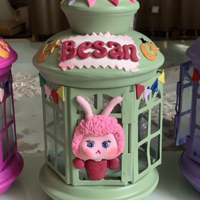 فانوس صلصال حراري 