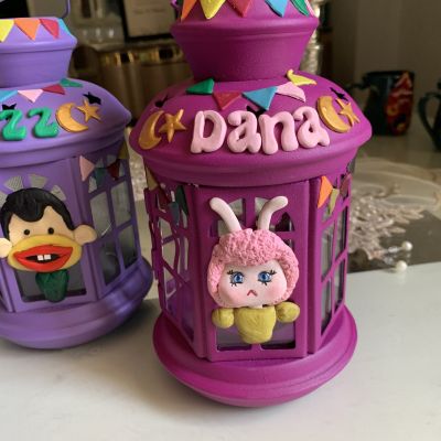 فانوس صلصال حراري 