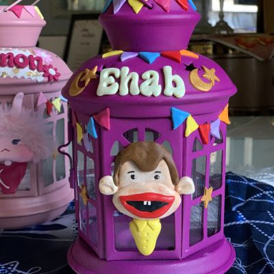 فانوس صلصال حراري 