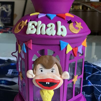 فانوس صلصال حراري 