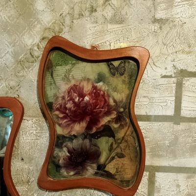 طقم تابلوهات بمرايا 