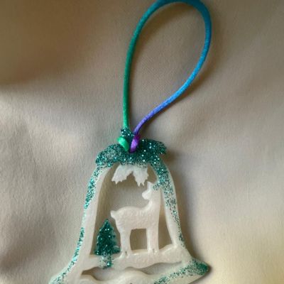 تعليقة شجرة الكريسماس من الريزن