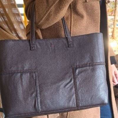 حقيبه نسائيه جلد طبيعى 