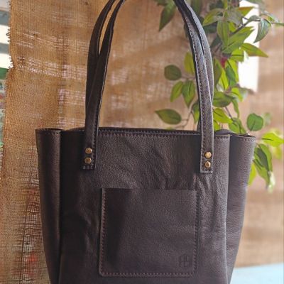 Natural leather Women's bag 