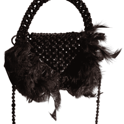 شنط كريستال اسود 