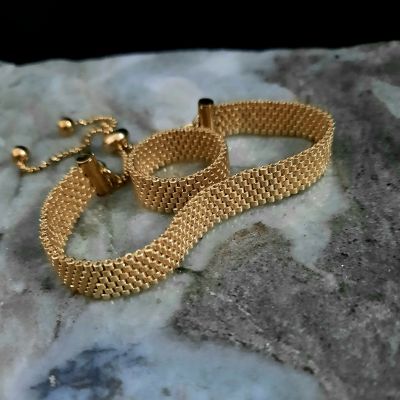 مجموعة اللون الذهبى من خرز الميوكى