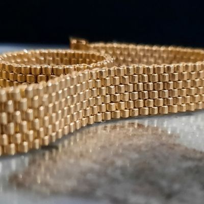 مجموعة اللون الذهبى من خرز الميوكى