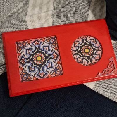 Arabic design coaster