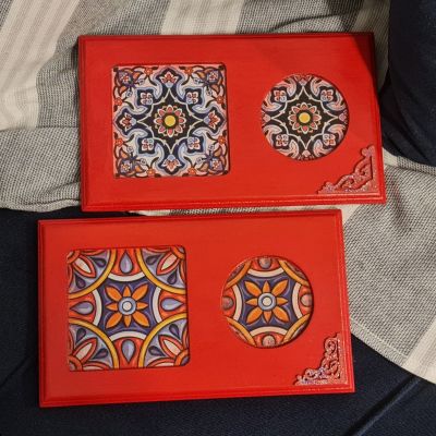 Arabic design coaster