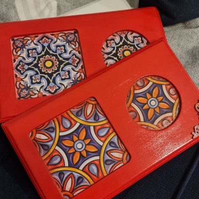 Arabic design coaster