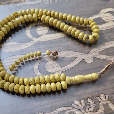 سبحة من الجنزبيل ١٠٠ حبة بعداد🤎🤎