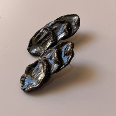 Silver earrings 🩶