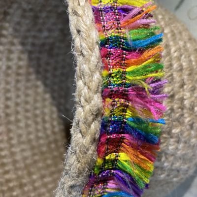 علبه كروشيه من الخيش