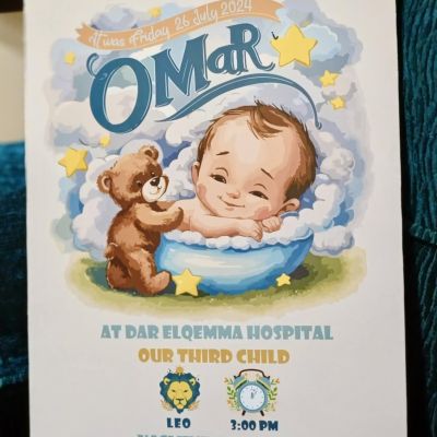 Birth memories wooden tableau