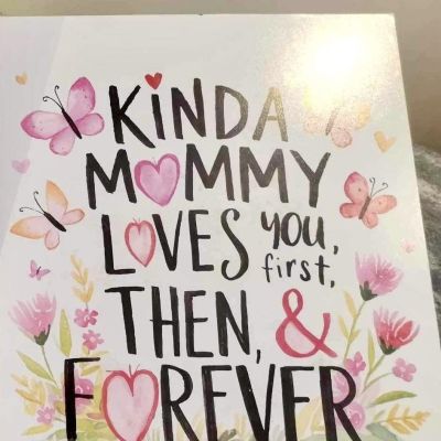 Birth memories wooden tableau