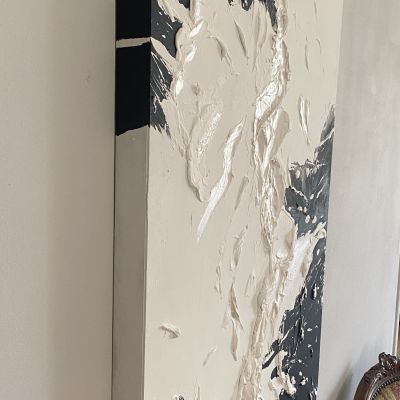 لوحة مرسومة تجريدية