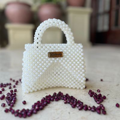 White Crystal bag