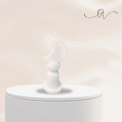 شمعة ملاذ القمر