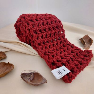 سكارف كروشية 