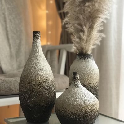 طقم فازات ثلاثى مختلف الأحجام 