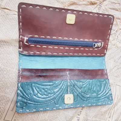 محفظه بورتيفيه جلد طبيعي 