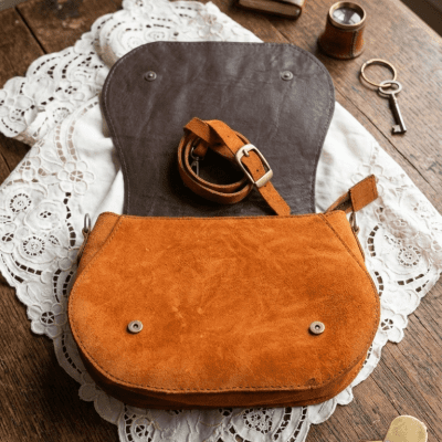 شنطه توت جلد طبيعي