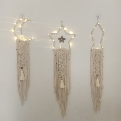 مجموعة رمضانية للزينة من المكرمية 