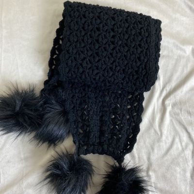 كوفيه كروشيه من الصوف