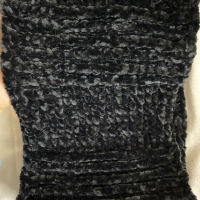 Infinity velvet crochet scarf