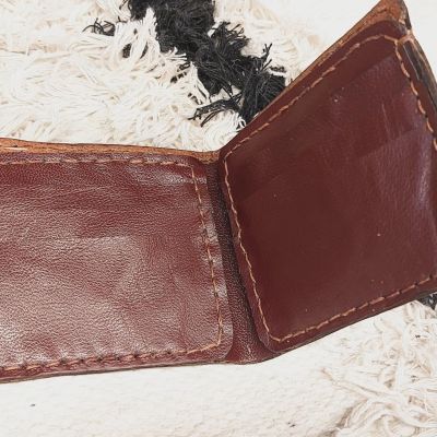 Wallet with Pharaonic drawing 