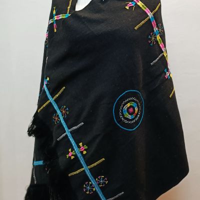  Siwan wool shawl hand embroidery