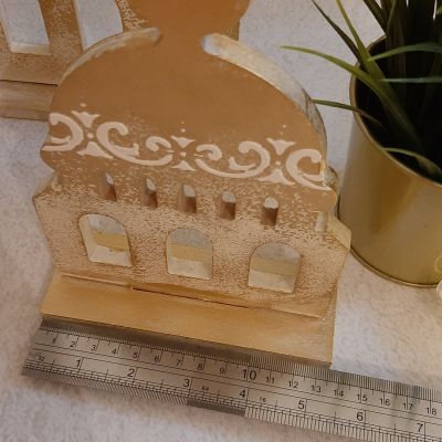 طقم فانوس رمضان مع قبة مسجد