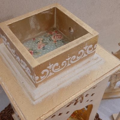 طقم فانوس رمضان مع قبة مسجد