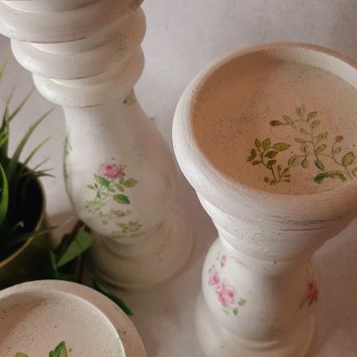 طقم 3 قطع حامل للشمع