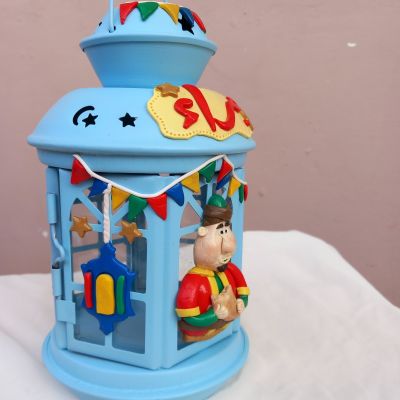 فانوس رمضان بالصلصال الحراري 