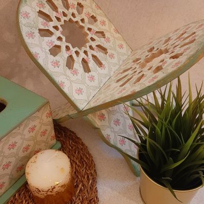 Basket + organizer + Quran stand