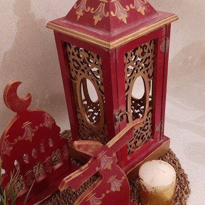 Ramadan lantern + mosque dome