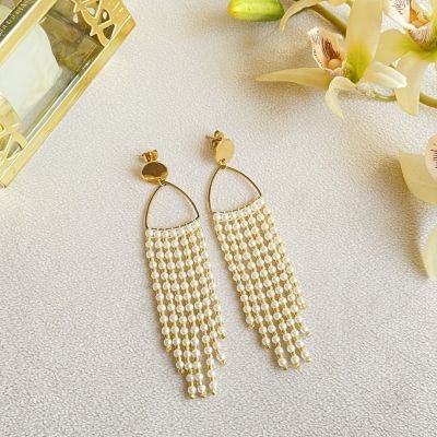 طقم لولي شراشيب ( حلق و سلسلة )