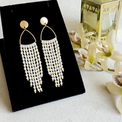 طقم لولي شراشيب ( حلق و سلسلة )