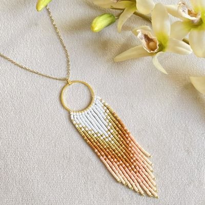 طقم شراشيب سيمون ( حلق و سلسلة )