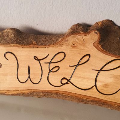 Welcome Home - جذع شجر زيتون