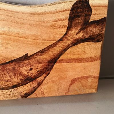 صغير الحوت - جذع شجر