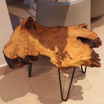 Olive Patterns - Side Table