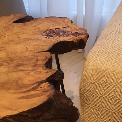 Olive Patterns - Side Table