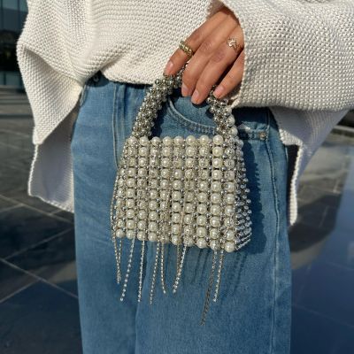 حقيبه سهره مرصعه بالاستراس