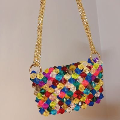 حقيبه كاچوال وسواريه ملونه