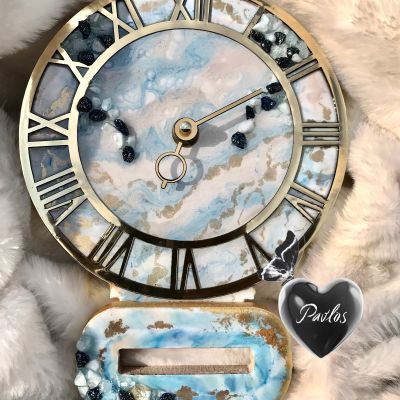 ساعة مكتب ريزن بإستاند 