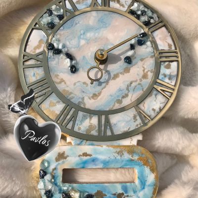 ساعة مكتب ريزن بإستاند 