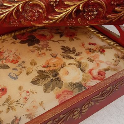 طقم صينية خشب