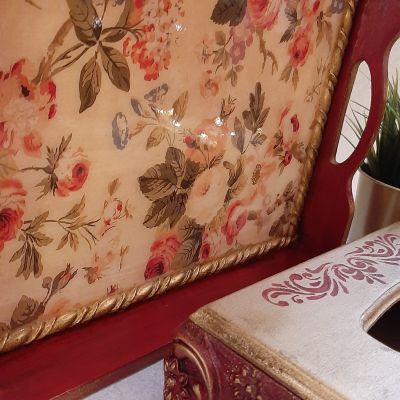 طقم صينية خشب